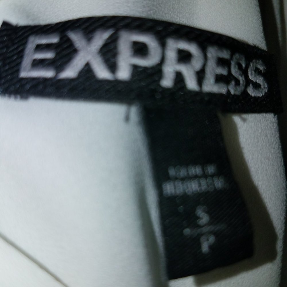 Express White Ruffle Tank Top - Picture 8 of 8